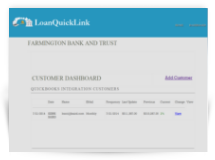 Loan Quick Link Exception Management